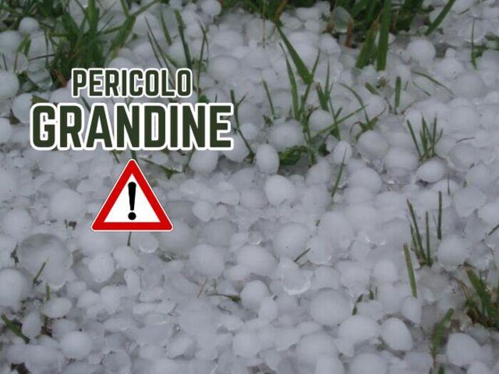 Rischio di temporali con grandine nelle prossime ore
