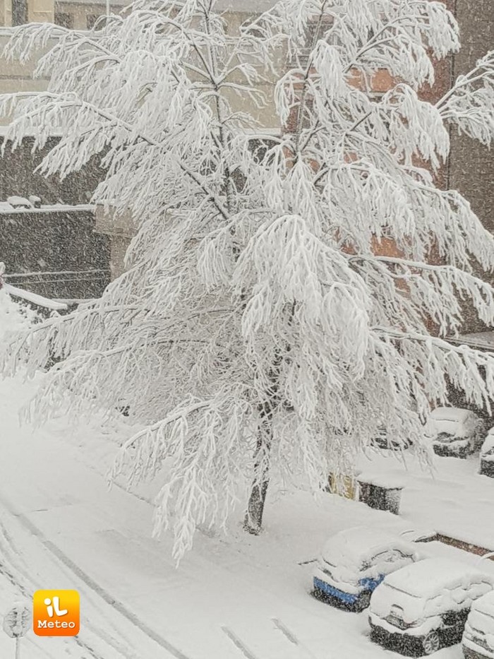 Potenza sotto la neve