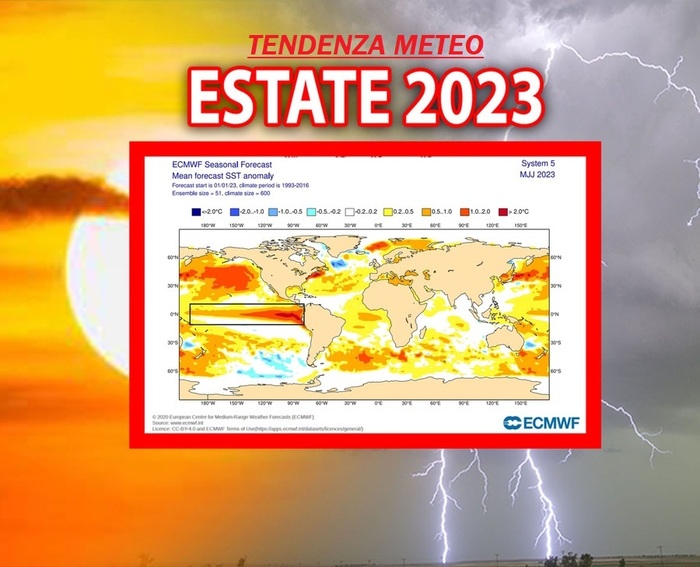 Meteo: tendenza meteo ESTATE 2023; c'è una Novità che può cambiare le sorti  della Stagione!