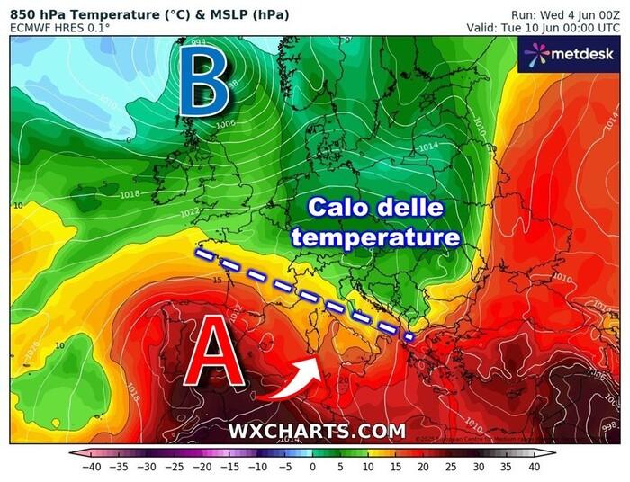 Prima calo termico specie al Nord, poi l'anticiclone africano tornerà a ruggire