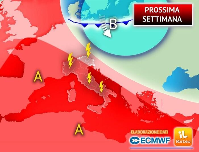 Prossima Settimana: previsione aggiornata