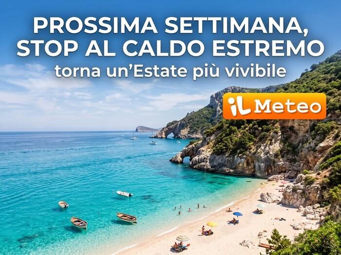 Prossima Settimana: stop al grande caldo