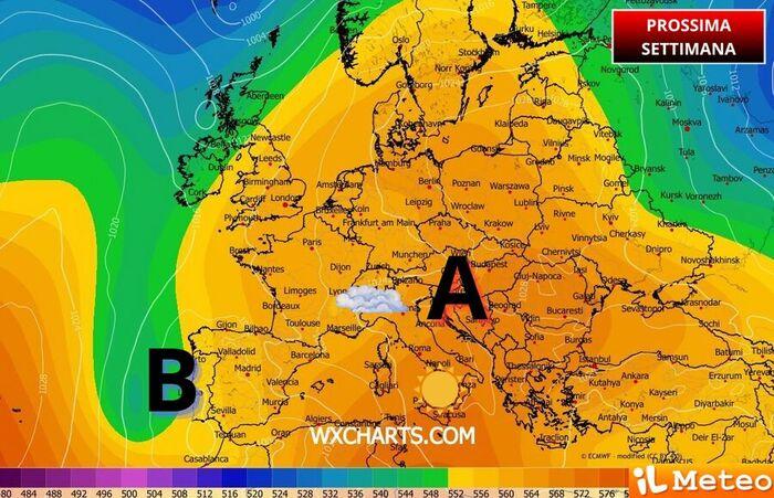Prossima settimana: tempo grigio al Nord, meglio al Sud