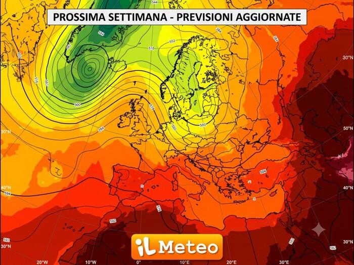 Prossima Settimana: avvio con l'alta pressione
