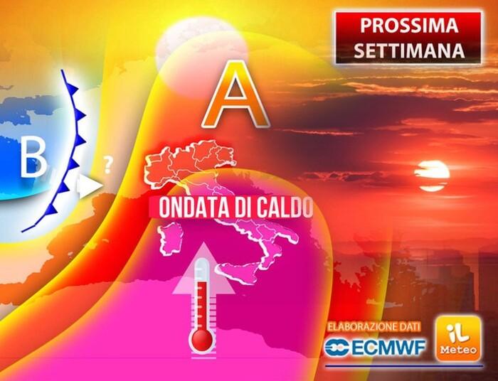 Bolla calda in arrivo dalla Prossima Settimana