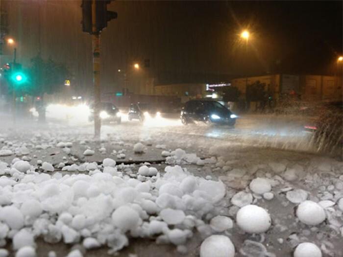 Rischio di temporali con grandine nelle prossime ore