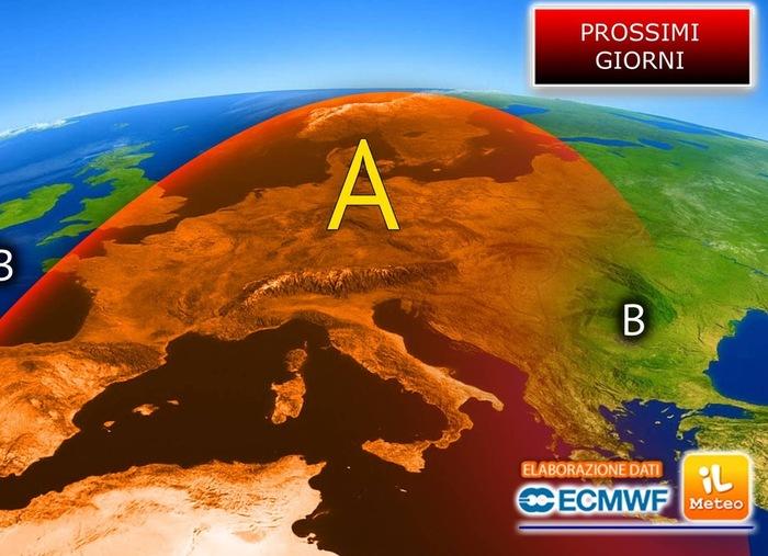 Nei prossimi giorni dominerà l'anticiclone, tra sole, nebbie e nubi basse