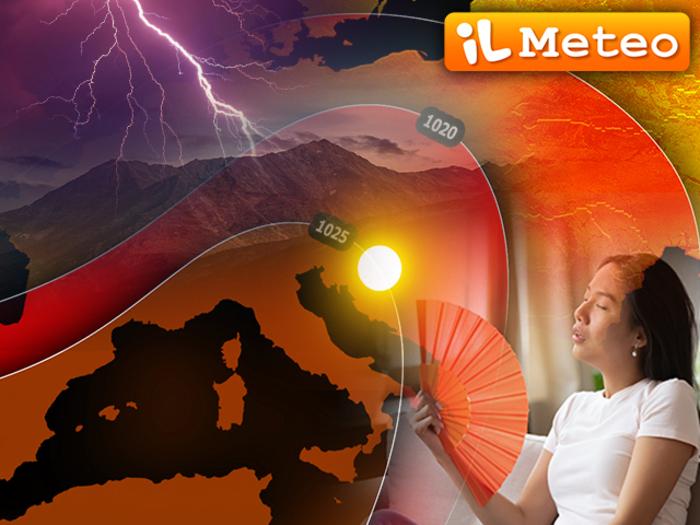 Prossimi giorni: il troppo caldo provocherà improvvisi temporali, da Venerdì anche in pianura