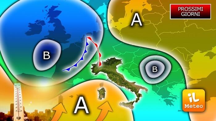 Temporali fino a Giovedì 29, poi cambia tutto
