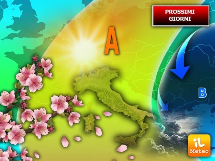 Anticiclone sull'Italia nei prossimi giorni 