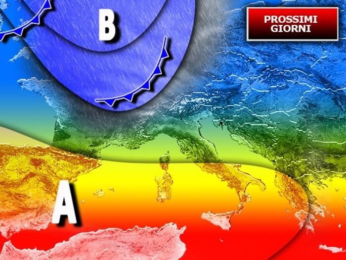 Nuovo peggioramento a metà settimana