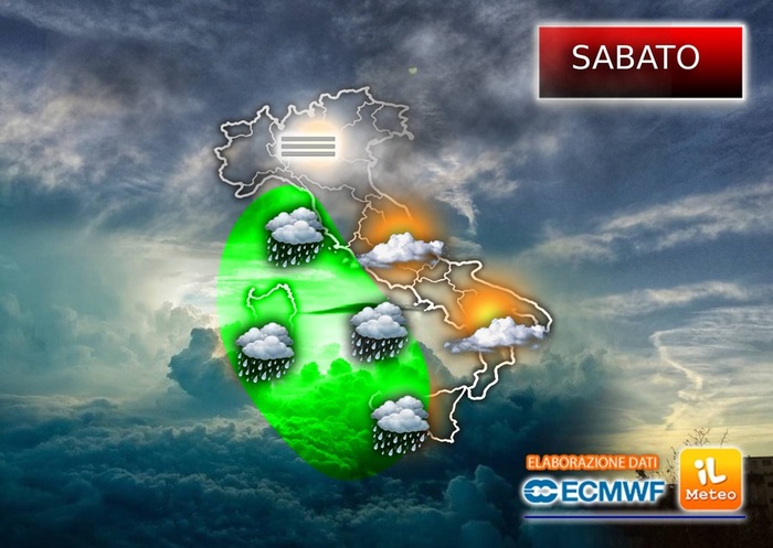 Previsioni Meteo per Sabato 9 Novembre