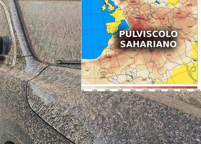 Torna la sabbia dal deserto del Sahara sull'Italia