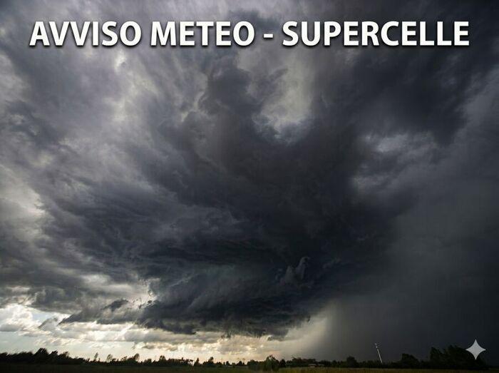 Avviso meteo: possibili supercelle temporalesche nelle prossime ore (foto: Andrea Boarato)