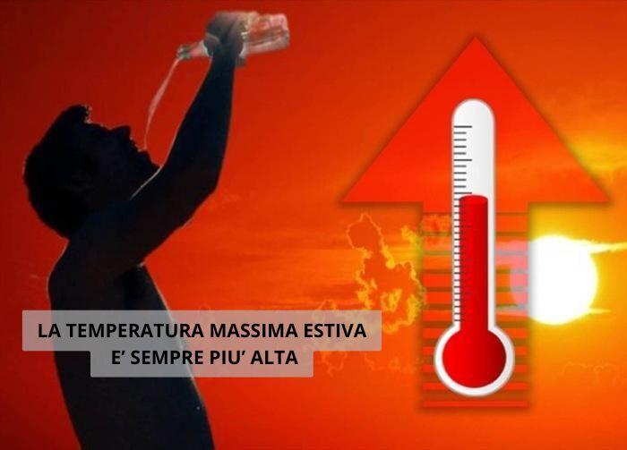 Le temperature massime estive sono sempre più alte in Italia, l'analisi