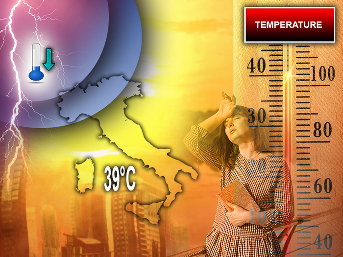 Picchi di caldo fino a 39°C, ma ci sono cambiamento all'orizzonte