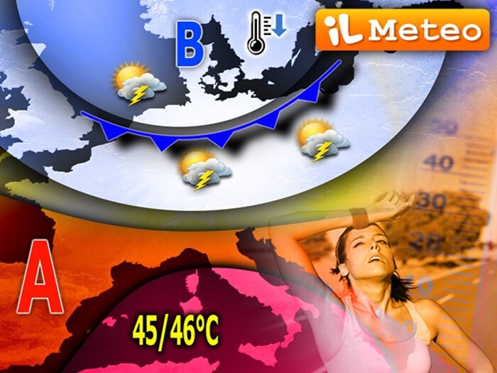 Picchi eccezionali fino a 45/46°C nei prossimi giorni in Sardegna, poi la fine del grande caldo