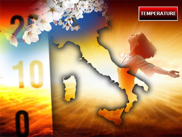 Si prepara un deciso (ma temporaneo) aumento delle temperature massime