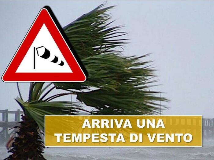 Arriva una tempesta di vento tra Lunedì 31 e Martedì 1 Aprile