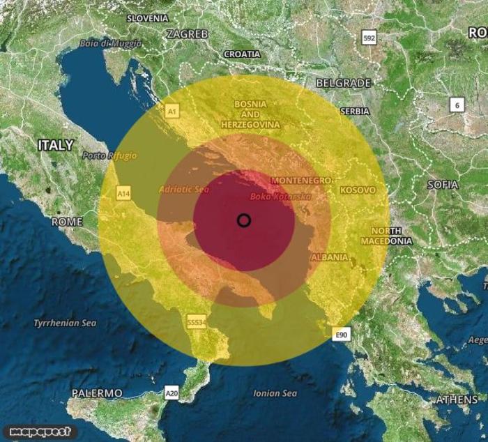 Terremoto su Mar Adriatico Meridionale. Magnitudo 4.7. Ecco qui i dettagli