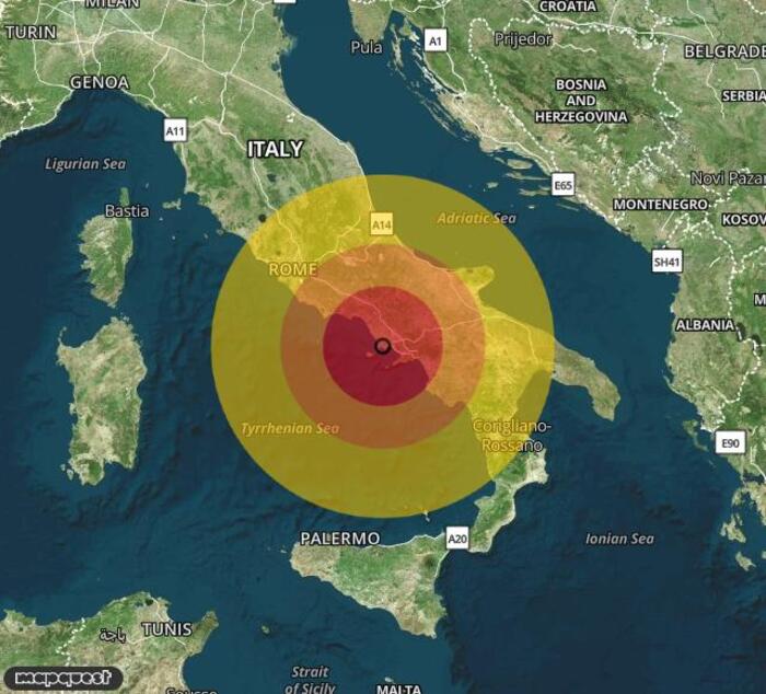 Scossa di terremoto registrata a Bagnoli (NA) Scossa di terremoto registrata a Bagnoli (NA)