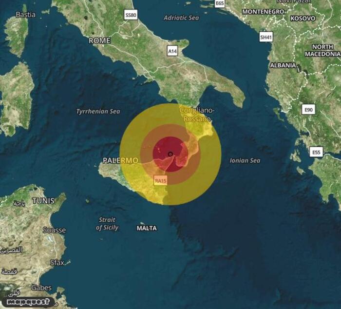 Scossa di terremoto registrata a Villafranca Tirrena (ME) Scossa di terremoto registrata a Villafranca Tirrena (ME)