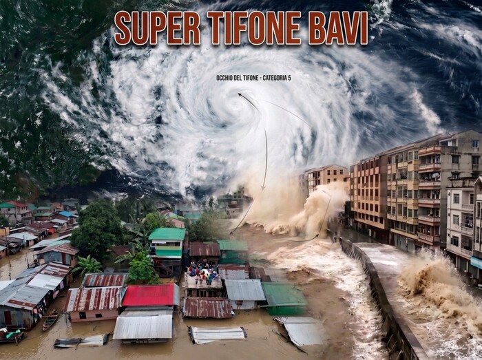 Il Super Tifone Bavi impatta sulla Cina