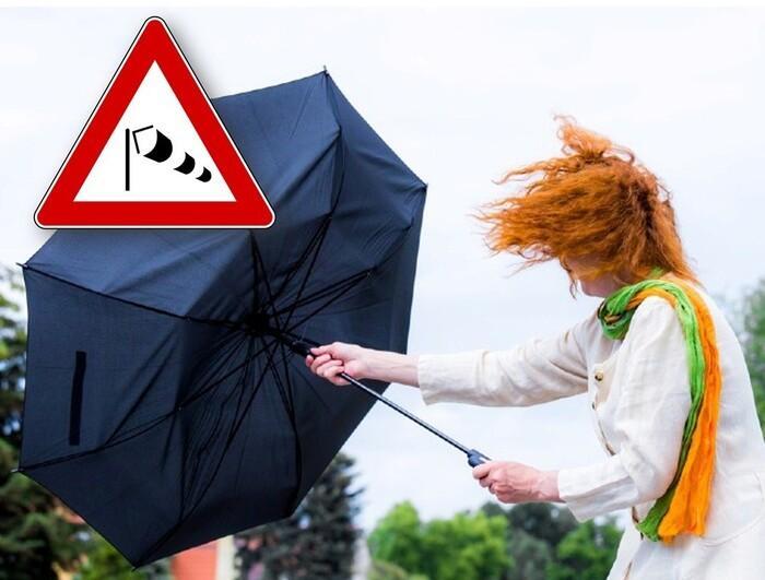 Forti raffiche di vento in arrivo sull'Italia