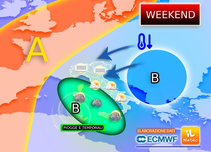 Weekend tra sole, nebbie e qualche pioggia