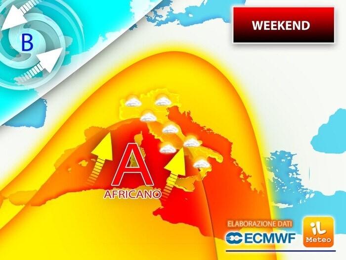 Previsioni meteo per il weekend del Solstizio