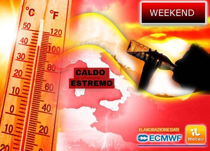 Weekend di fuoco in Italia