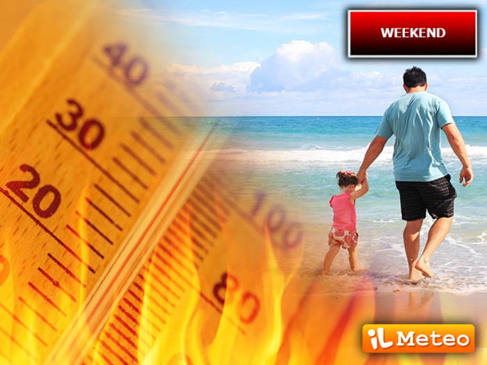 Weekend con rimonta dell'anticiclone, temperature e caldo in aumento