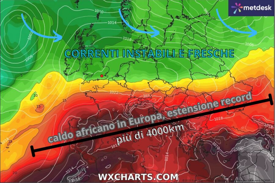 Svolta Meteo per l'Europa: proprio in Italia le conseguenze più importanti. Cosa sta per succedere