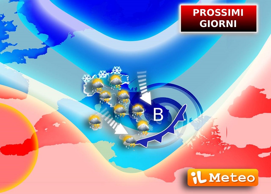 In the next few days, two disturbances with almost winter characteristics are arriving, the details