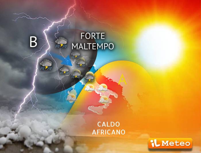 20/05/2024 - Meteo: Prossimi Giorni, da Lunedì arriva un Ciclone e tornano i Nubifragi, poi svolta in settimana