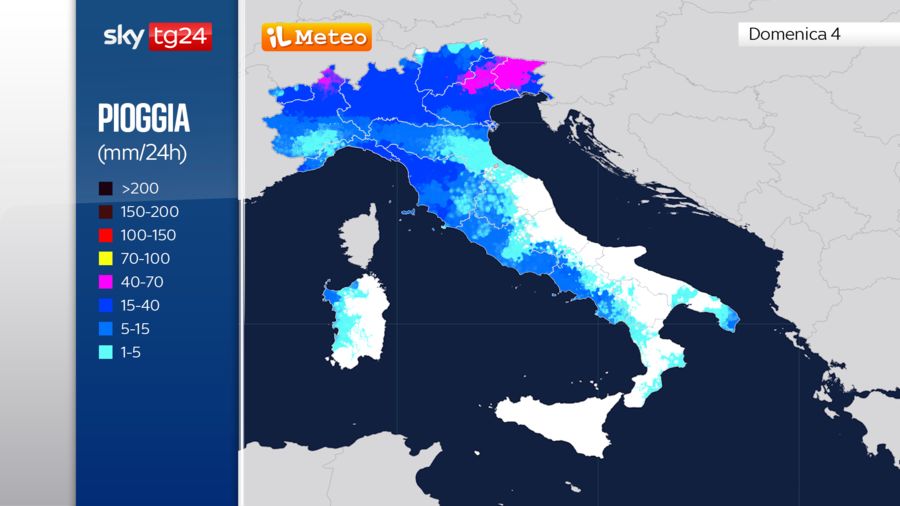 De fortes pluies attendues pour le dimanche 4 décembre De fortes pluies attendues pour le dimanche 4 décembre