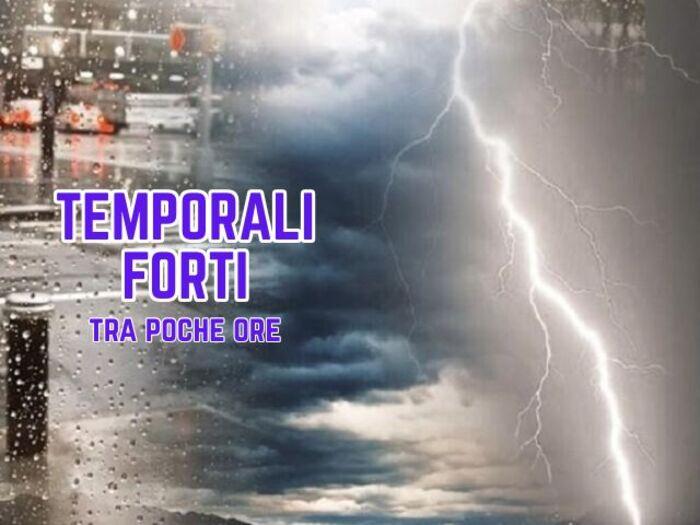 Meteo, tra poche ore scoppieranno forti Temporali, ecco dove  