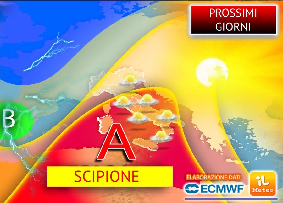 5/06/2024 - Meteo: arriva l'Anticiclone Africano Scipione nei prossimi giorni, molto Caldo su queste regioni