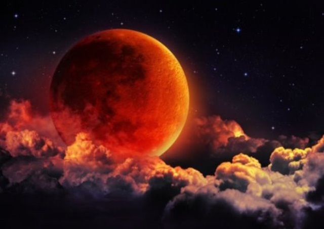 The blue supermoon, it’s X time, and it’s now going red!  » ILMETEO.it