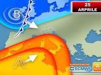 Meteo: 25 Aprile con il sole, poi temporali in...