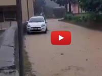 Meteo: Forti Temporali flagellano il Cesenate: Smottamenti e Allagamenti a Taibo Mercato Saraceno (FC), video