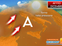 Meteo avvio di Dicembre: la tendenza per...