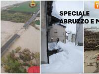 Meteo estremo: Abruzzo e Molise, in tre giorni tutta la Pioggia di 6 mesi e ora il pericolo arriva dalla Neve