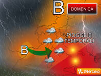Meteo Domenica: un fronte Temporalesco...