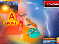Meteo Domenica: ultimo respiro di Caronte, Piogge e Temporali in agguato 
