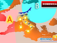 Meteo Domenica: più Sole, ma con improvvisi...