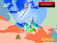 Meteo Domenica: ultime piogge prima di un deciso cambiamento, le previsioni