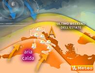 Meteo: ultimi giorni con il solleone, poi...