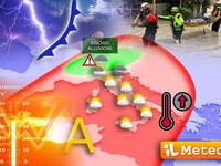 Meteo: Allerta Temporali e Caldo eccezionale, è un'Italia Tropicale. Il meteorologo Tedici fa il punto
