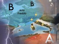 Meteo, intensa perturbazione nord-atlantica da...